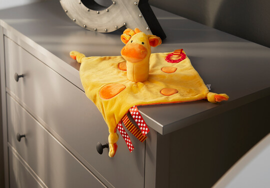 Tommee Tippee Soft Comforter Gerry Giraffe - Yellow image number 4
